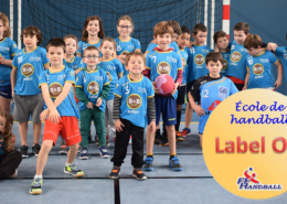 Label Or pour l'école de Hand du PAHB
