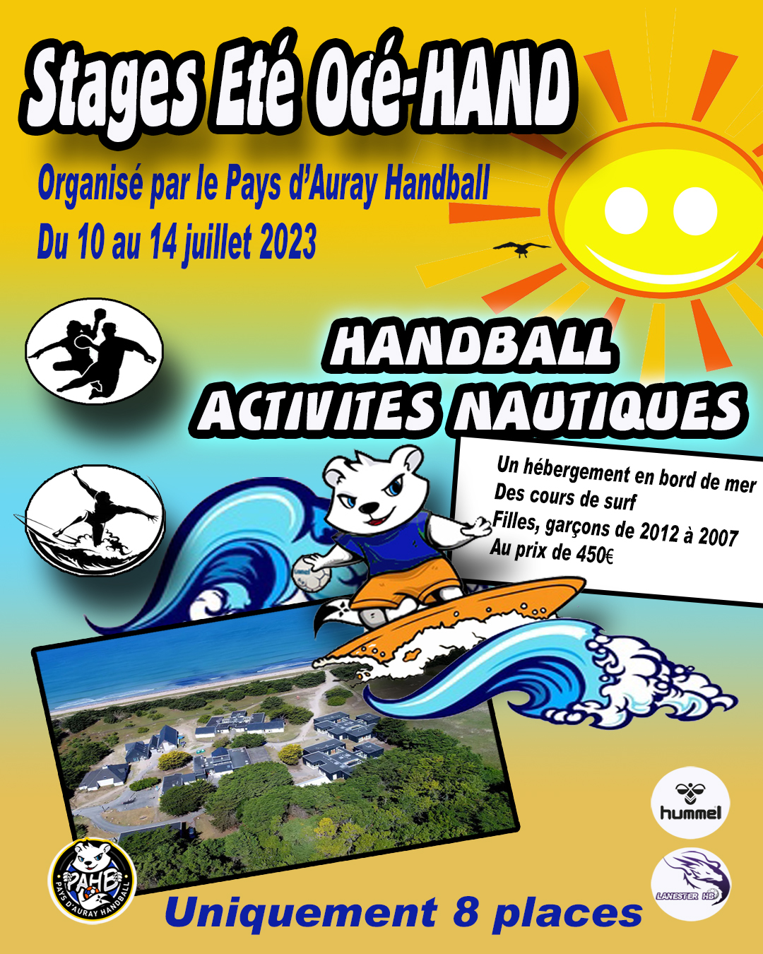 Flyer stage PAHB et LANESTER ete 2022 mai 2023 version insta